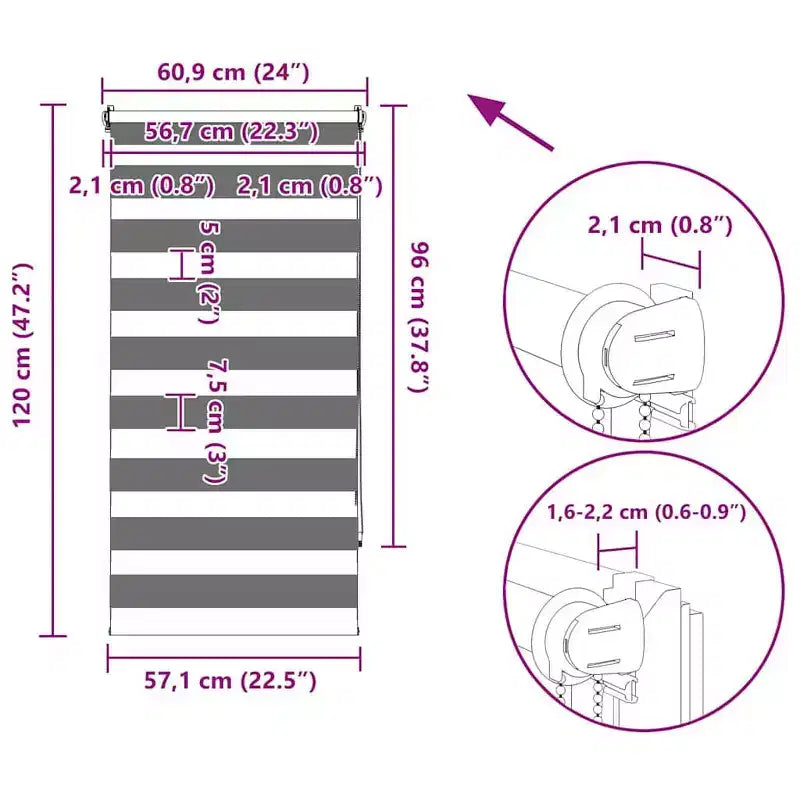 vidaXL Lot de 2 tabourets de bar pivotants réglables en polyester taupe