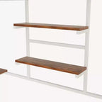Lit mezzanine Luxystar en métal avec bureau intégré, étagères de rangement et éclairage pour chambre et dortoir,
