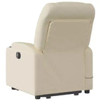 vidaXL Fauteuil inclinable de massage avec fonction releveur Gris clair