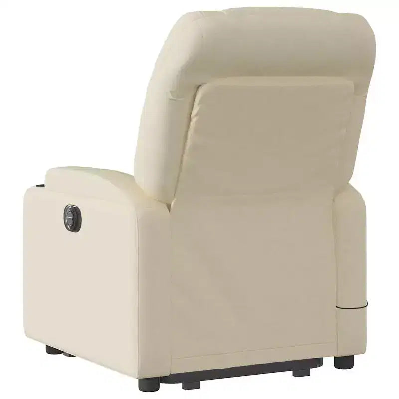 vidaXL Fauteuil inclinable de massage avec fonction releveur Gris clair