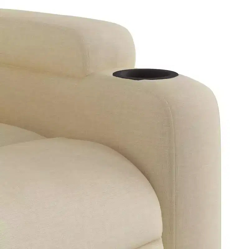 vidaXL Fauteuil inclinable de massage avec fonction releveur Gris clair
