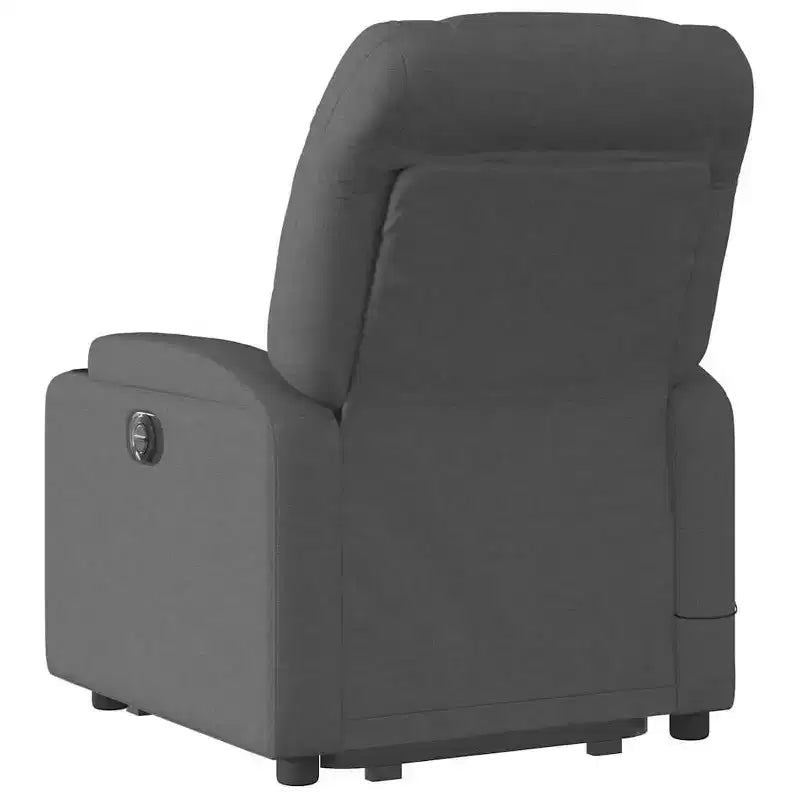 vidaXL Fauteuil inclinable de massage avec fonction releveur Gris clair