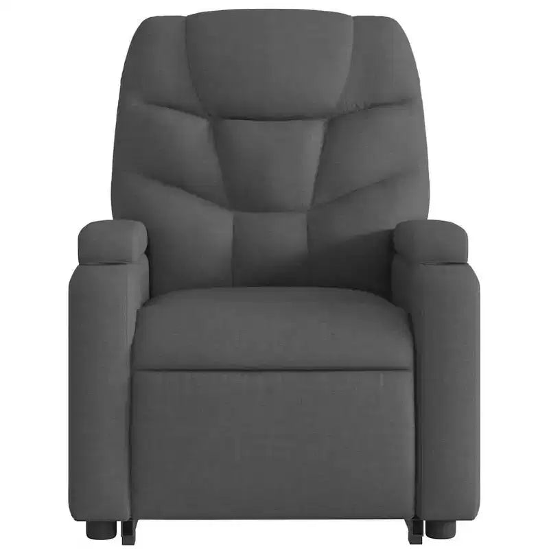 vidaXL Fauteuil inclinable de massage avec fonction releveur Gris clair