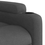 vidaXL Fauteuil inclinable de massage avec fonction releveur Gris clair
