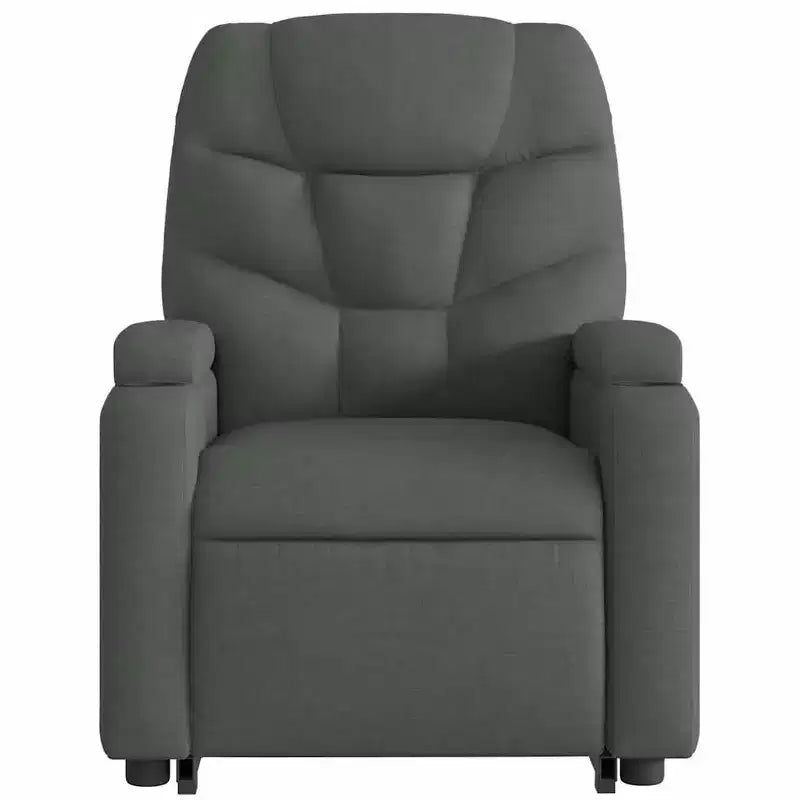 vidaXL Fauteuil inclinable de massage avec fonction releveur Gris clair