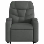 vidaXL Fauteuil inclinable de massage avec fonction releveur Gris clair