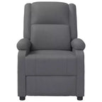 vidaXL Fauteuil de massage anthracite