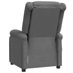 vidaXL Fauteuil de massage anthracite