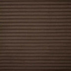 Meridian Furniture Pouf en tissu performant Shaggy Corduroy