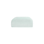 Meridian Furniture Pouf en tissu performant Shaggy Corduroy