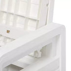Toomax Foreverspring Coffre Banc 265 L en anthracite résistant aux intempéries et aux UV pour meubles de terrasse, de piscine et rangement extérieur