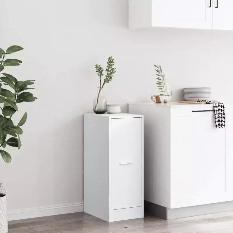 vidaXL Armoire d'apothicaire blanc bois d'ingénierie 30 x 41 x 77,5 cm