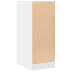 vidaXL Armoire d'apothicaire blanc bois d'ingénierie 30 x 41 x 77,5 cm