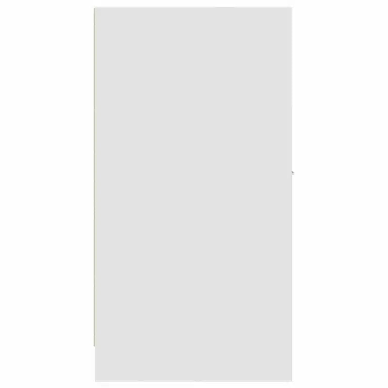 vidaXL Armoire d'apothicaire blanc bois d'ingénierie 30 x 41 x 77,5 cm