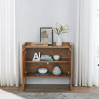 Buffet Bahut avec Rangement, Meuble de Rangement Rustique pour Entrée, Couloir, Salon, Salle à Manger, Chambre