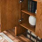 Buffet Bahut avec Rangement, Meuble de Rangement Rustique pour Entrée, Couloir, Salon, Salle à Manger, Chambre
