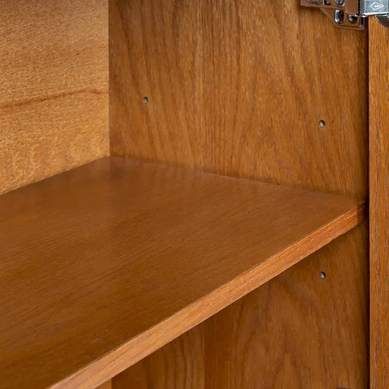 Buffet Bahut avec Rangement, Meuble de Rangement Rustique pour Entrée, Couloir, Salon, Salle à Manger, Chambre