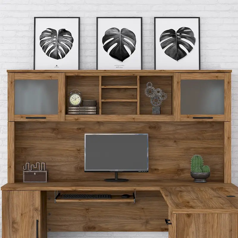 Meuble Hutch Somerset pour bureau en L