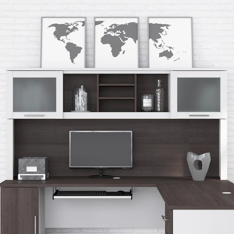 Meuble Hutch Somerset pour bureau en L