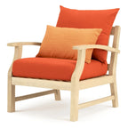 Ensemble de 5 pièces Kooper avec fauteuil de club et ottoman de patio d'extérieur Sunbrella
