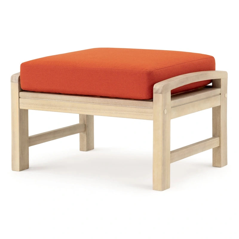 Ensemble de 5 pièces Kooper avec fauteuil de club et ottoman de patio d'extérieur Sunbrella