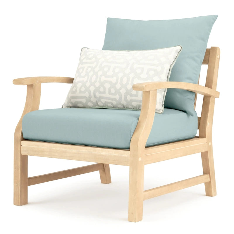 Ensemble de 5 pièces Kooper avec fauteuil de club et ottoman de patio d'extérieur Sunbrella
