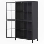 Armoire de rangement métallique noire de qualité supérieure