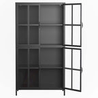 Armoire de rangement métallique noire de qualité supérieure