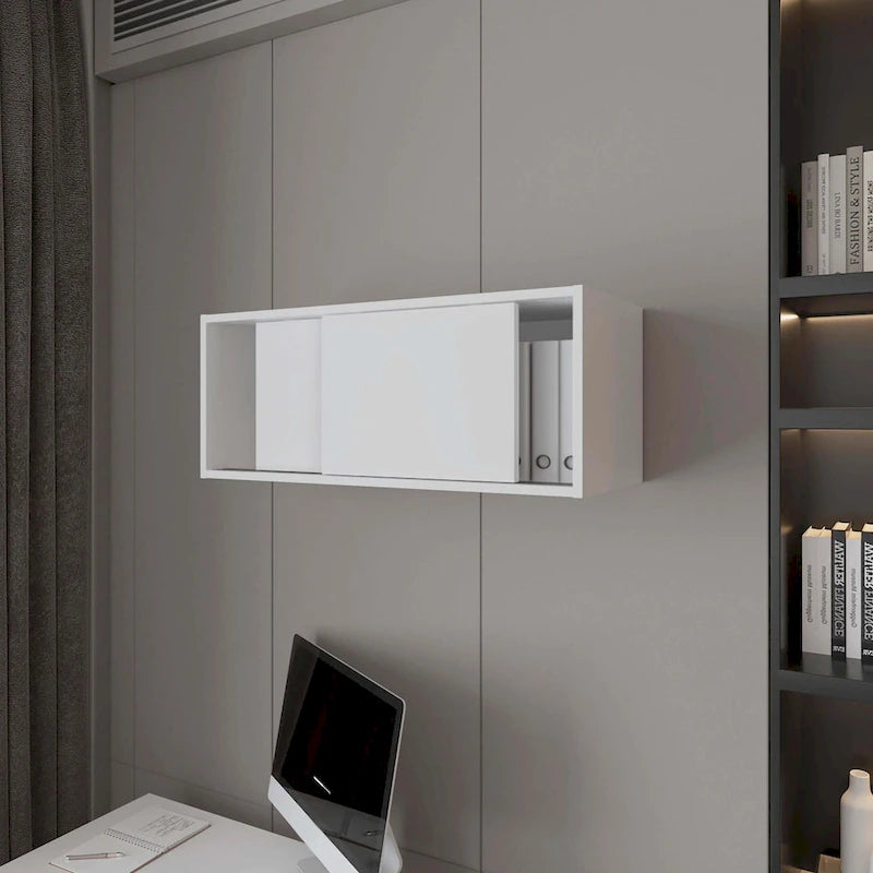 Meuble haut avec porte coulissante