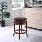 Tabouret de bar Magellan en bois dur hauteur comptoir Brandy - Boraam