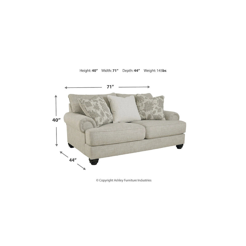 Ensemble de 2 pièces rembourré Signature Design by Ashley Asanti Beige - 98L x 44P x 40H