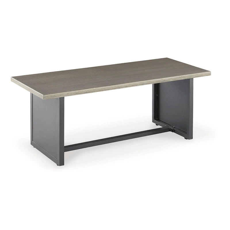 Signature Design by Ashley Bree Zee Gris Ensemble de 8 canapés modulaires d'extérieur - 168 L x 130 P x 34,5 H