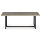 Signature Design by Ashley Bree Zee Gris Ensemble de 8 canapés modulaires d'extérieur - 168 L x 130 P x 34,5 H