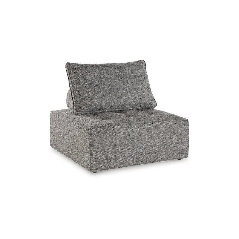 Signature Design by Ashley Bree Zee Gris Ensemble de 8 canapés modulaires d'extérieur - 168 L x 130 P x 34,5 H