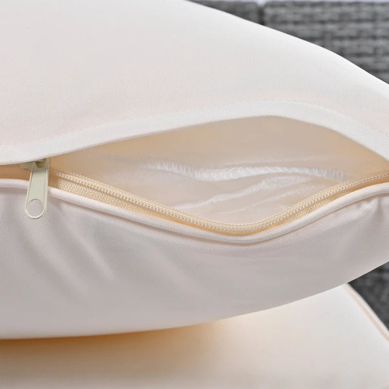 Ensemble de canapé d'angle modulable 6 pièces en rotin pour extérieur avec table basse, combinaison libre