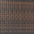 Ensemble de canapé d'angle modulable 6 pièces en rotin pour extérieur avec table basse, combinaison libre