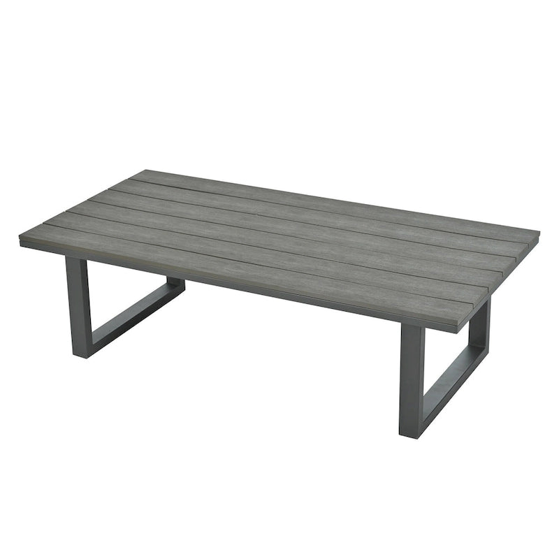 Ensemble de mobilier d'extérieur avec coussins épais pour un confort optimal, parfait pour les pelouses, les terrasses et les bords de piscine