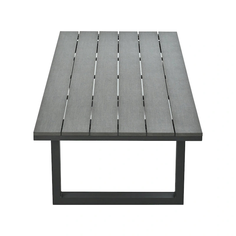 Ensemble de mobilier d'extérieur avec coussins épais pour un confort optimal, parfait pour les pelouses, les terrasses et les bords de piscine