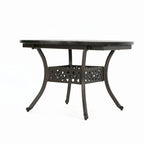 Table à manger extensible en aluminium pour l'extérieur