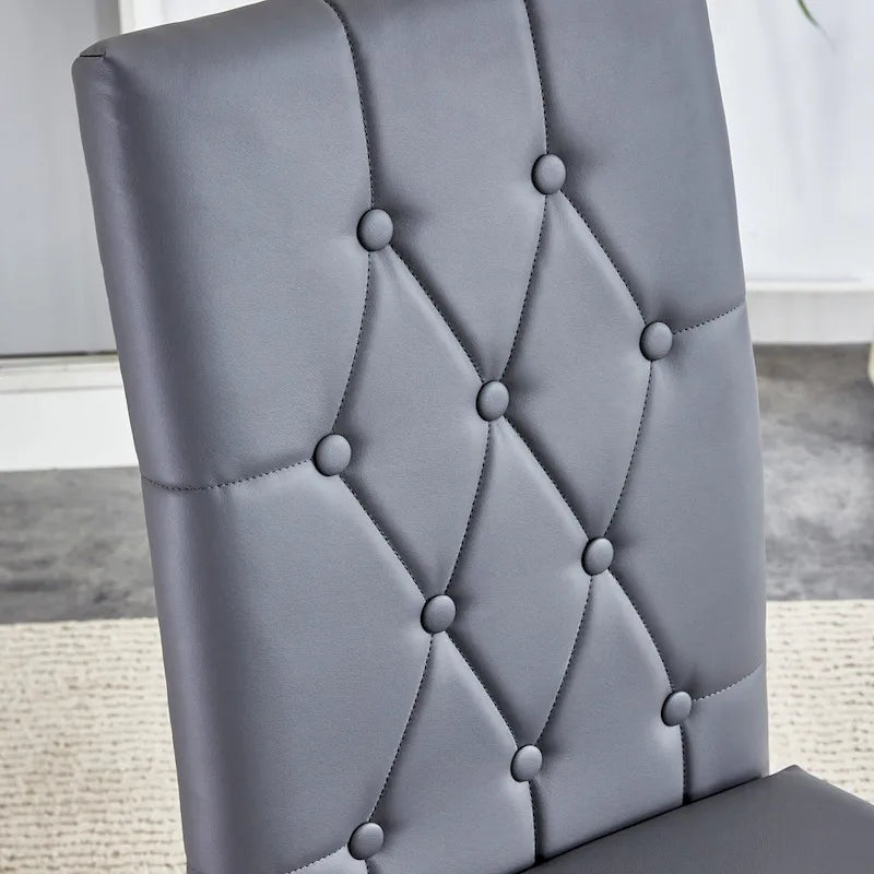 Chaises de salle à manger sans accoudoirs (lot de 8)