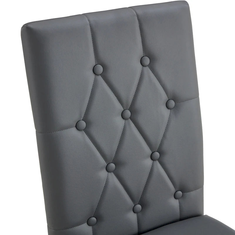 Chaises de salle à manger sans accoudoirs (lot de 8)
