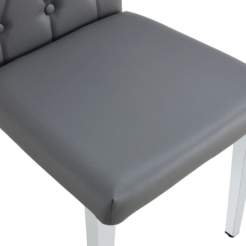Chaises de salle à manger sans accoudoirs (lot de 8)