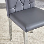 Chaises de salle à manger sans accoudoirs (lot de 8)