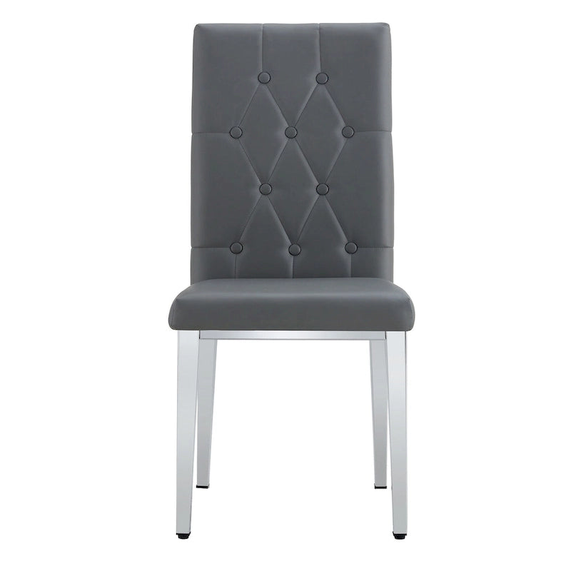 Chaises de salle à manger sans accoudoirs (lot de 8)