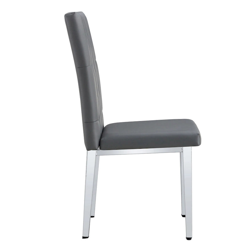 Chaises de salle à manger sans accoudoirs (lot de 8)