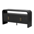 Elegant Sideboard with Treated Fir Veneer,Suitable For Entryway, Hallway, Living Room, Foyer, Corridor