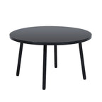 Ensemble de canapés d'angle incurvés en fer avec table et coussins