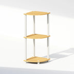  Turn-N-Tube 3-Tier Multipurpose Corner Shelf, Display Shelf