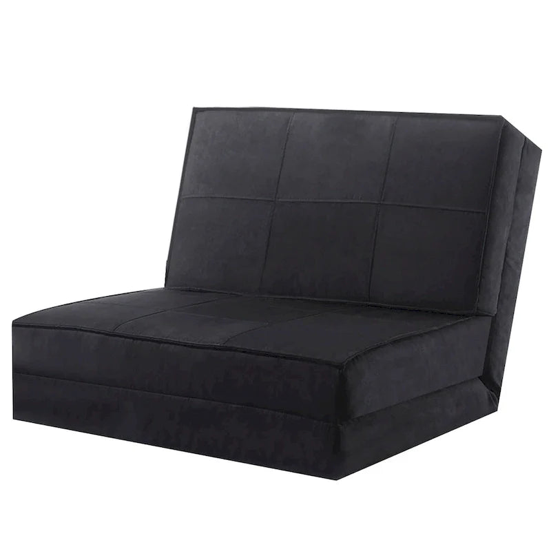 Costway Convertible Fold Down Chair Flip Out Lounger Sleeper Bed Couch