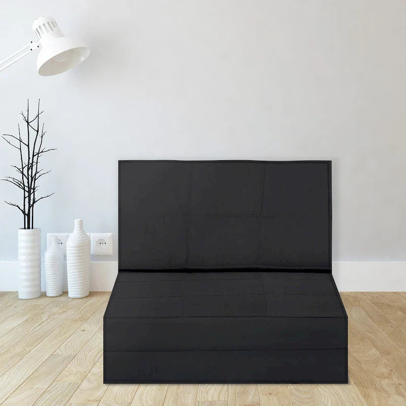 Costway Chaise Pliante Convertible, Fauteuil Inclinable et Lit d'Appoint